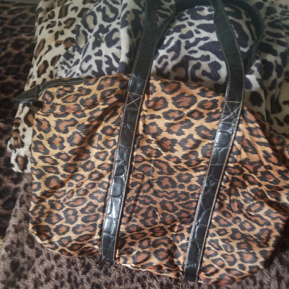 Lepord print bag